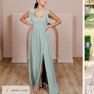 Revelry Sage Bowie Dress